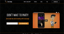 Desktop Screenshot of linejumpapp.com